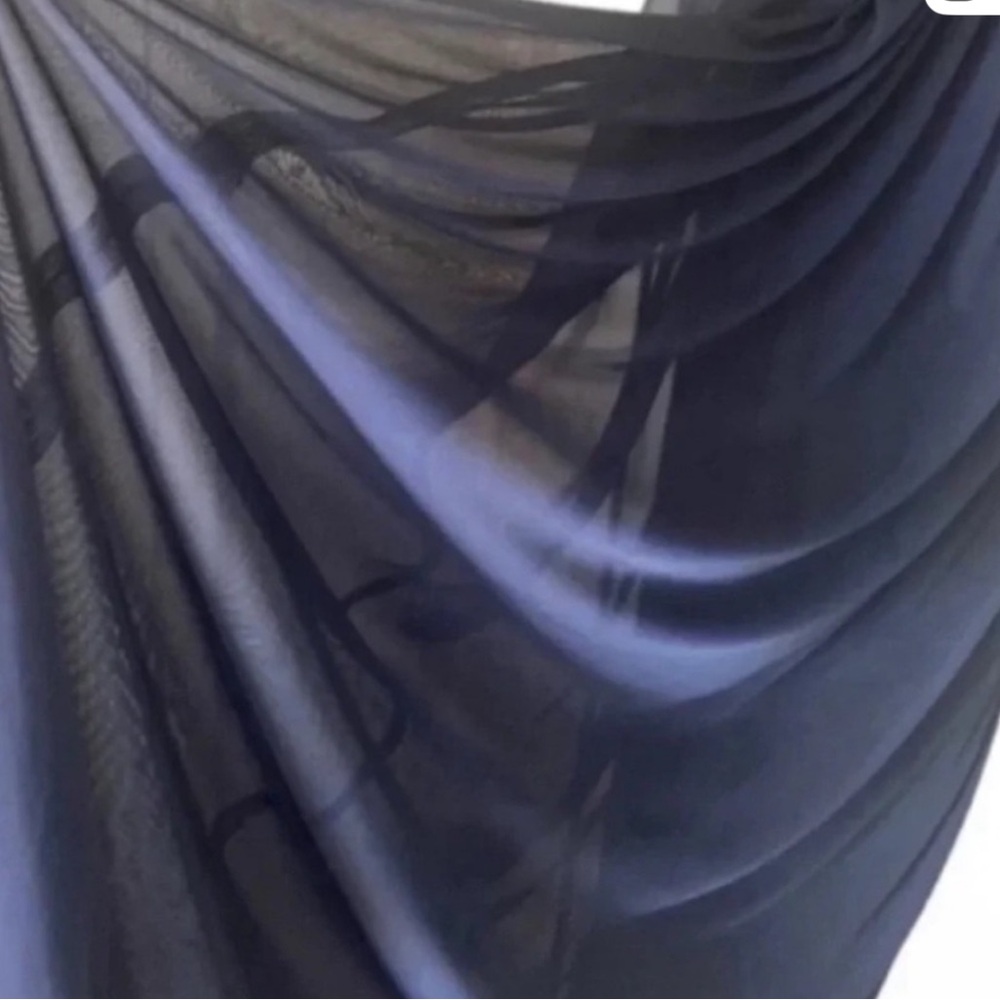Alfred Sung | Wrap Twist Maxi Dress. Bridal. Formal. Ruched waist. Size 18L. NWT - Picture 6 of 8